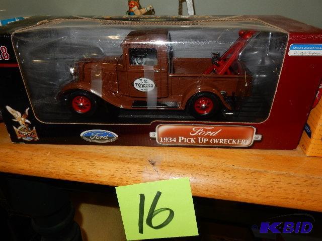 Die Cast Collection, 1934 Ford Pickup, Wrecker