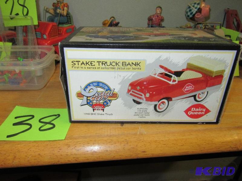 Dairy Queen Die Cast Peddle Car