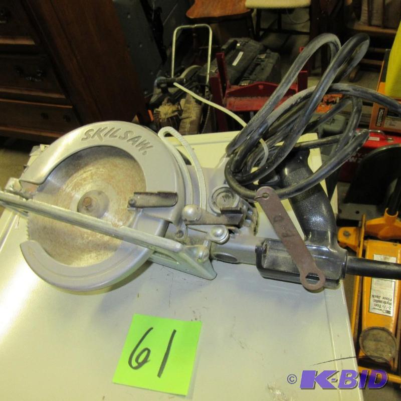 SKIL SAW, 7 14 Worm Drive Saw