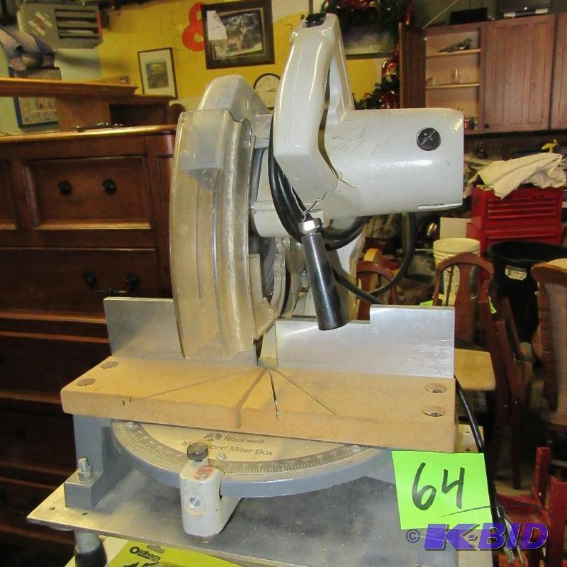 Rockwell Motorized Mitre Box