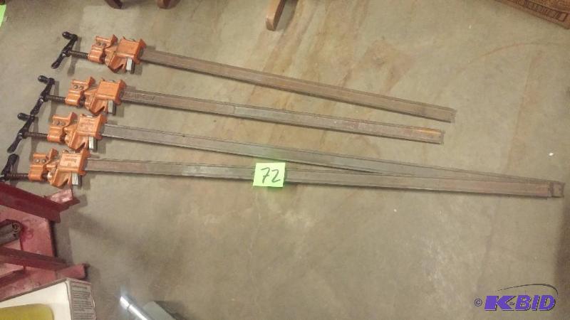 4, 72 Jorgensen Clamps, Made in USA