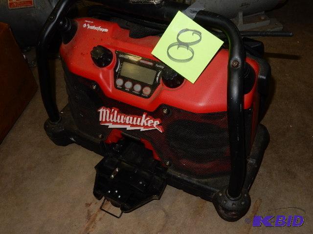 Milwaukee Construction Site Radio