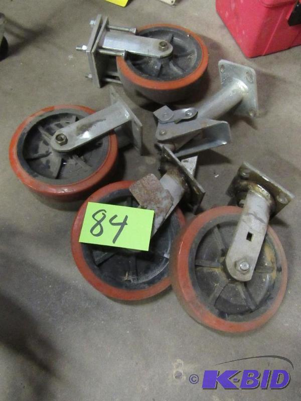 4 Heavy Fibre Glass Casters