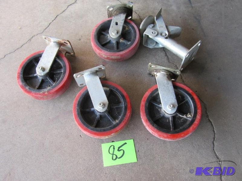4 Heavy Fibre Glass Casters