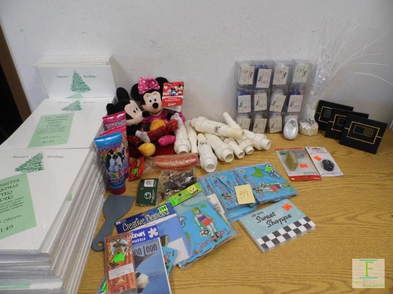 lot 39 image: 36 Packs of Paper wMisc