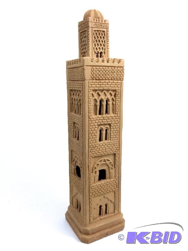 lot 18 image: Clay Middle Eastern Tower Very Tall