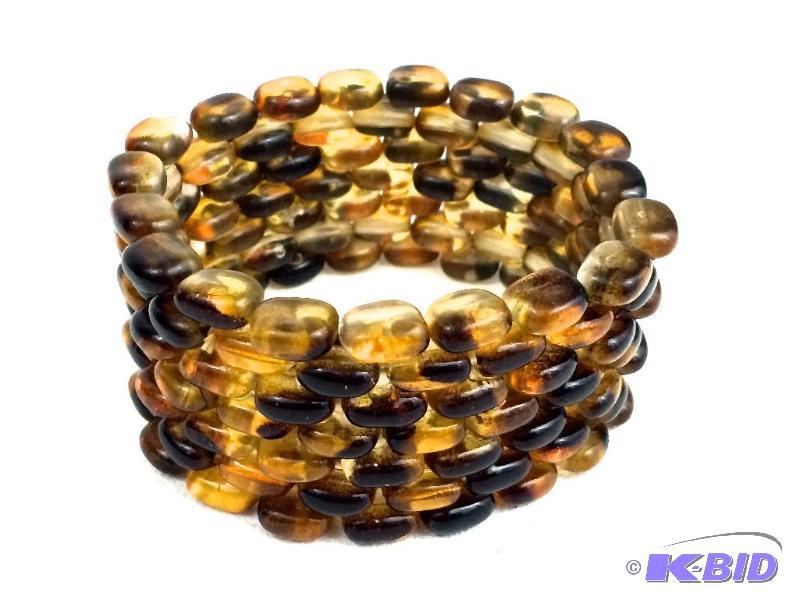 lot 38 image: bracelet of unknown composition appears to be very vintage at least 1920s