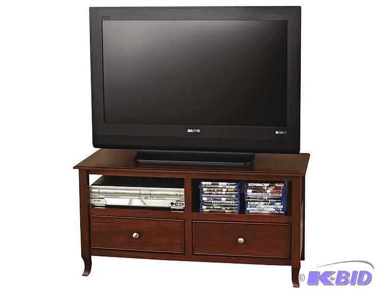 alcove Cherry TV Stand