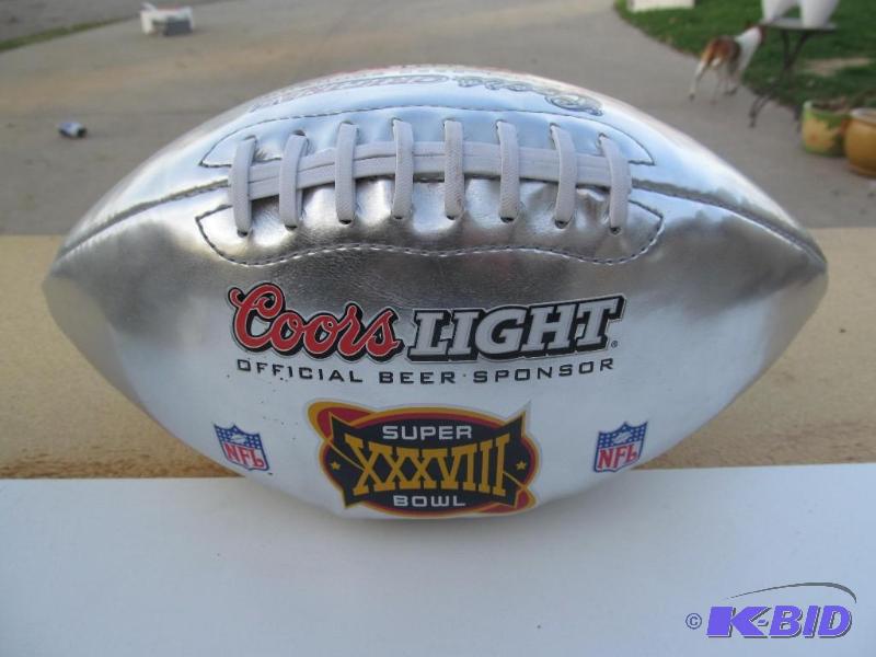 Coors,offical super bowl football