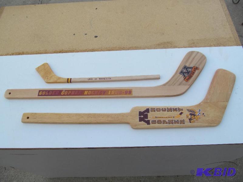 Gophers hockey sticks