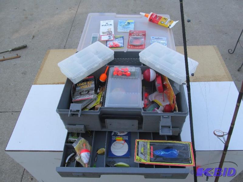 Tackle box & Rods