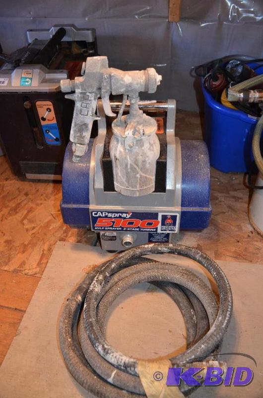 lot 106 image: CapSpray 5100 turbine 2 stage sprayer High ve...