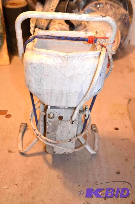 lot 107 image: paint sprayer...