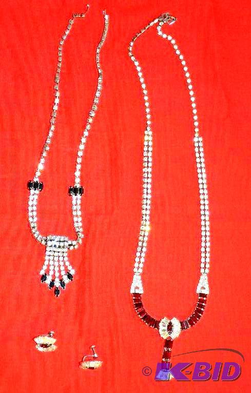 lot 132 image: STUNNING 1920-1930s()Antique Rhinestone Jew...