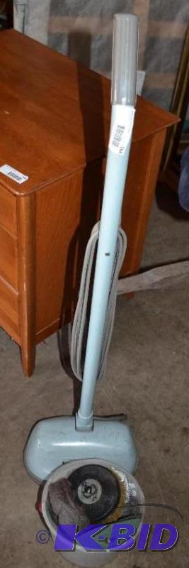 lot 164 image: electric floor buffer...