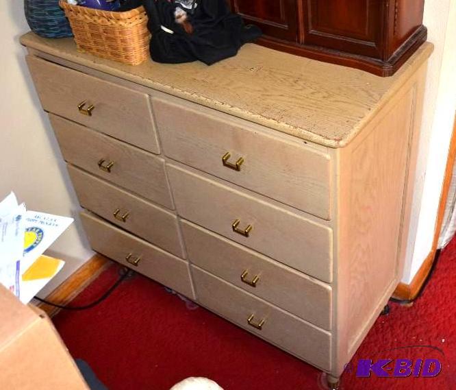 lot 167 image: Vintage wooden dresser 36x36x16"...