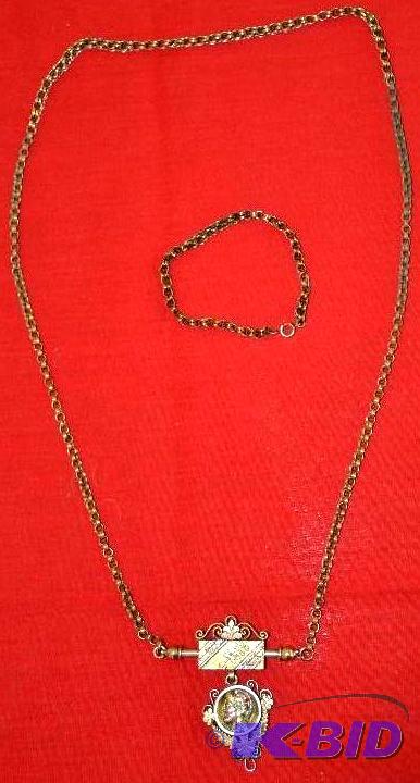 lot 16A image: Vintage or Antique Necklace- not sure if its ...