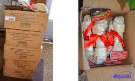 lot 213 image: Rawhide Bone for dogs - 5 cases total of 40 r...