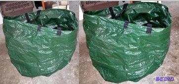 lot 217 image: Two storage bags 28x24"...