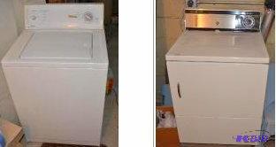 lot 232 image: Washer & dryer General Electric electric ...