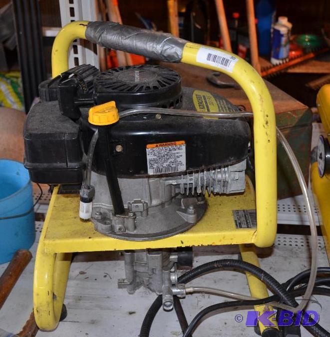 lot 30 image: Karchur 2000 psi high pressure washer model G...