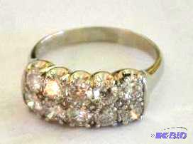lot 5 image: 14K White GOLD&nbsp2.45CT&nbspDIAMOND ...