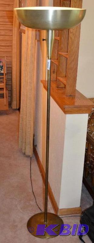 lot 53 image: Retro floor lamp 72" tall...