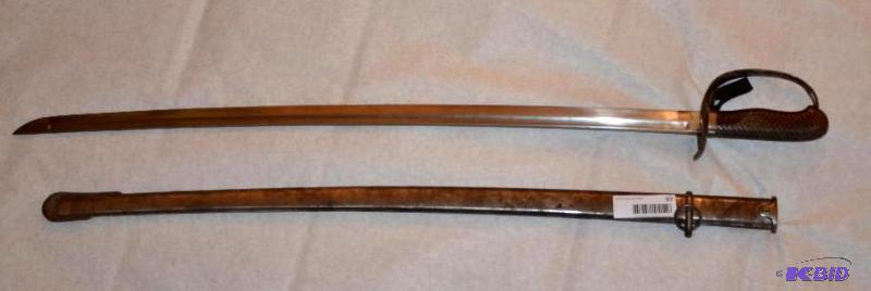 lot 97 image: Shriner sword 36&quotlong...