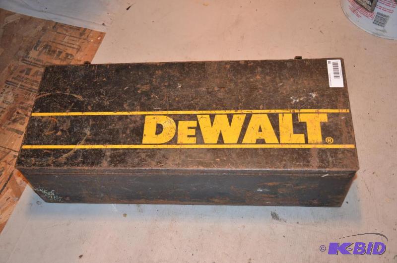 lot 99 image: DeWalt Righ Angle drill Dual Range model DW12...