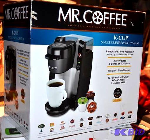 lot 104 image: Keurig Mr Coffee Machine...