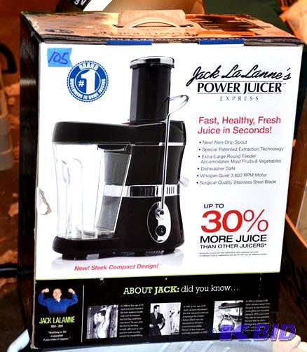 lot 105 image: Jack LaLannes Express Power Juicer...