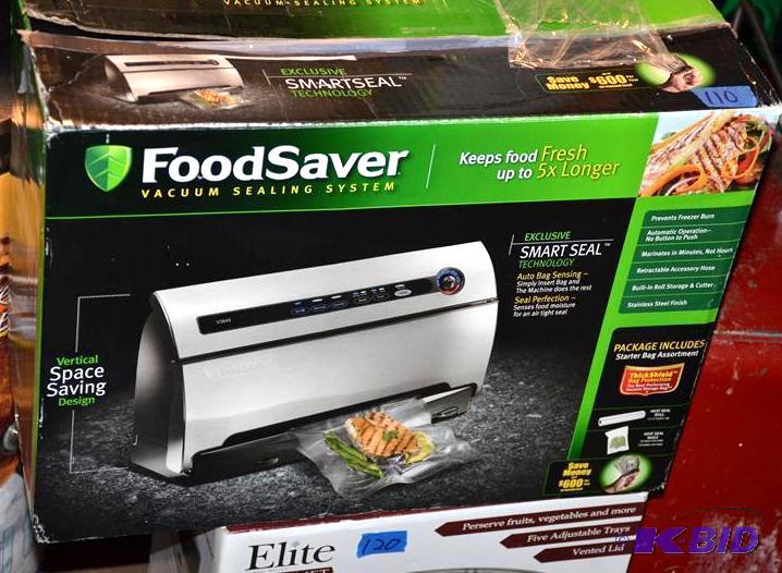 lot 110 image: Smart Seal Food Saver...