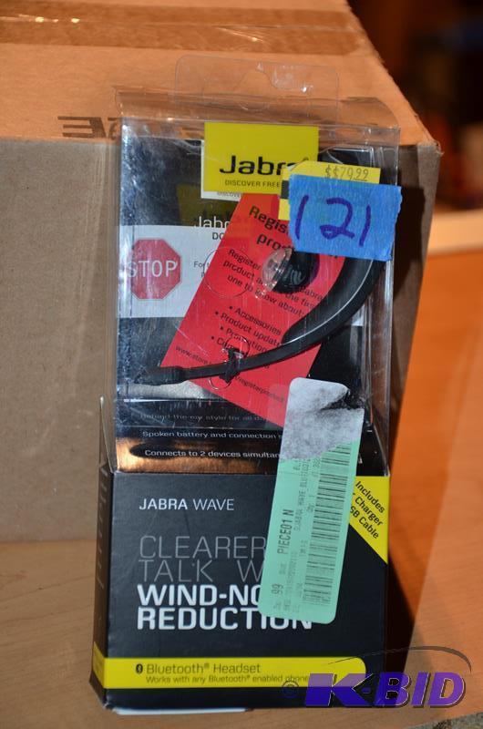 lot 121 image: Jawbone Bluetooth Cell headset...