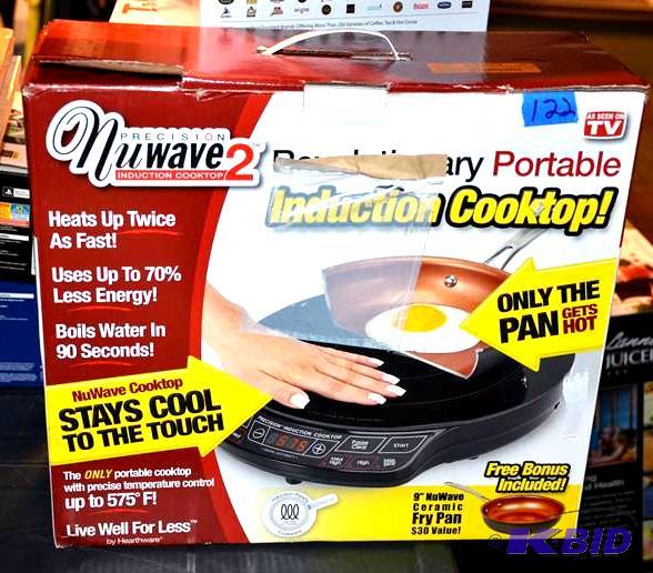 lot 122 image: NUWAVE 2 Induction Cooktop&nbspPortable  The...