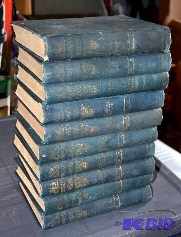 lot 127 image: 1892 Complete 10 Volume&nbspSet of Coopers W...