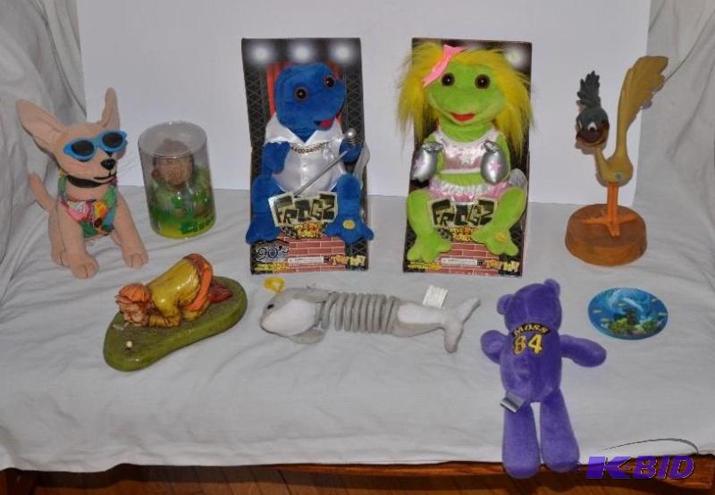 lot 82 image: Frogz - rock it Rap it, Ribbit. other items p...