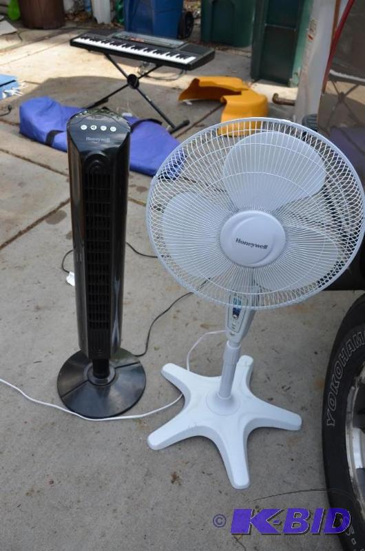 lot 93 image: Honeywell fans Model HS-1665 & model HY-0...