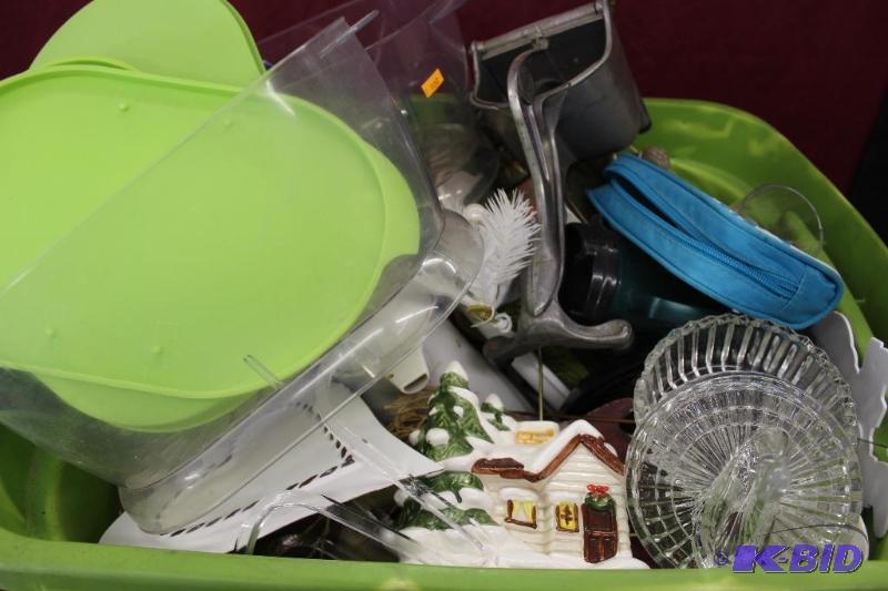 Tote of Assorted Goods...
