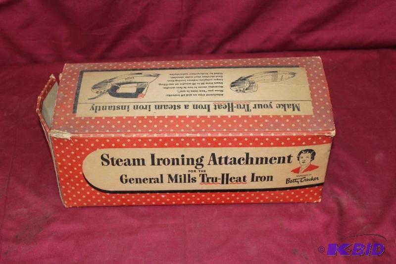 Vintage Steam Iron, Appears Unused, In box&nb...