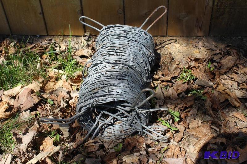 Roll of Barbed Wire, New, Partial Roll&nbsp...