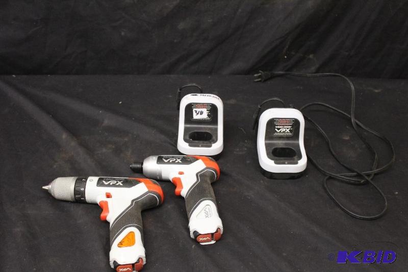 Black and Decker VPX Set with one battery and...