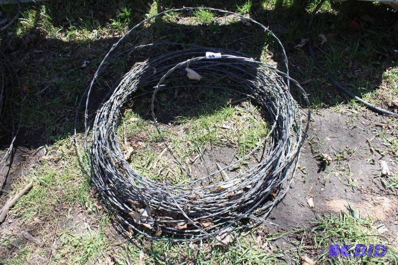 Roll of Barbed Wire, Used...