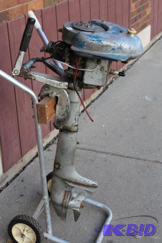 Vintage Good Year Boat Motor&nbsp...