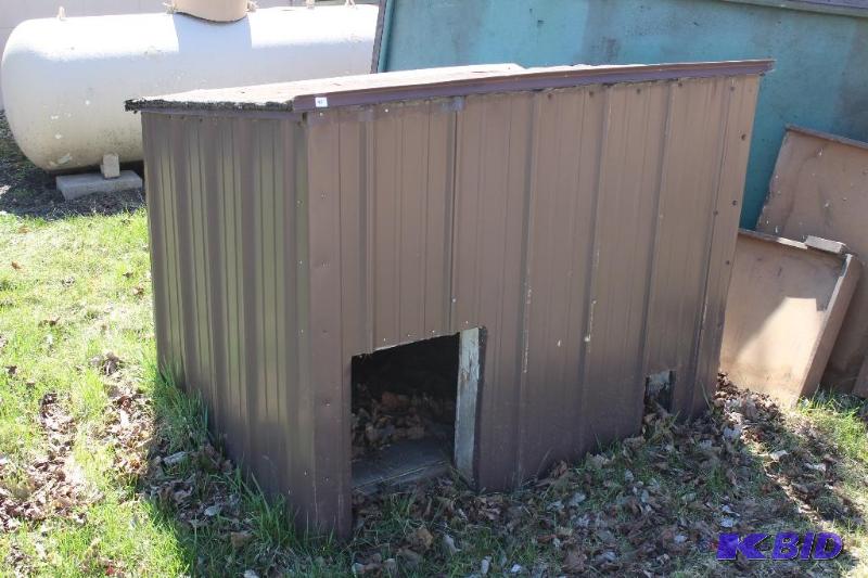 Dog and Cat House  Well Built, tin siding, as...