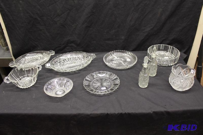 Vintage Etched  Cut Glass&nbsp...