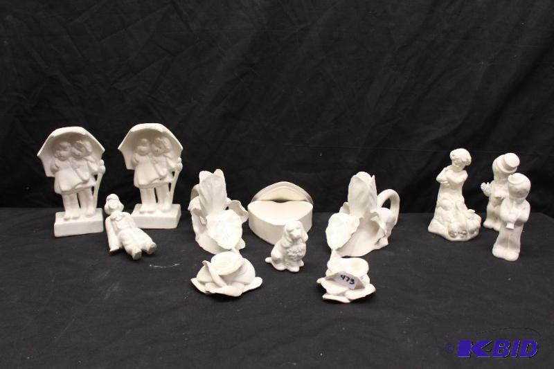 Large Collection of Vintage Chalkware&nbsp...