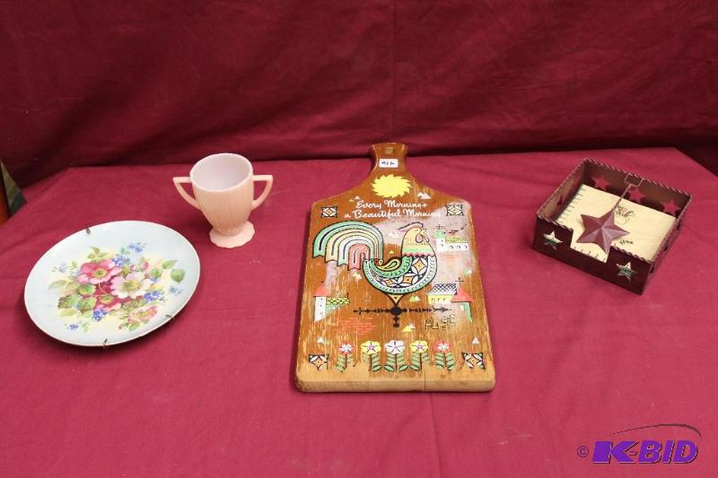 Bread Board and assorted Collectable, Rare, A...