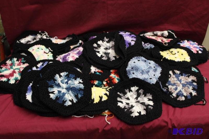 Crocheted Pot Holders, Many&nbsp...