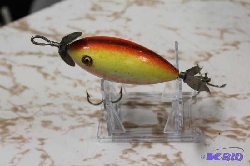 Vintage Fish Lure on Display Stand...