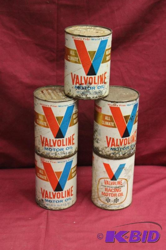 Vintage Valvoline&nbspOil Cans&nbsp...